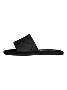 Kožená sandál Nia - čierna