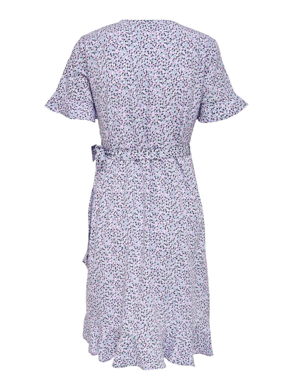 Olivia Wrap Dress - Čínska fialová