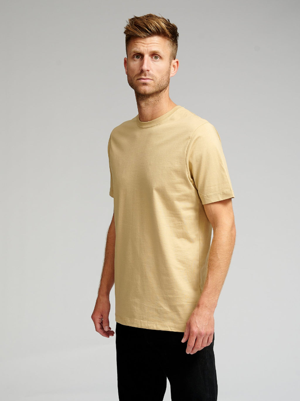 Organic Basic T-shirt - Beige