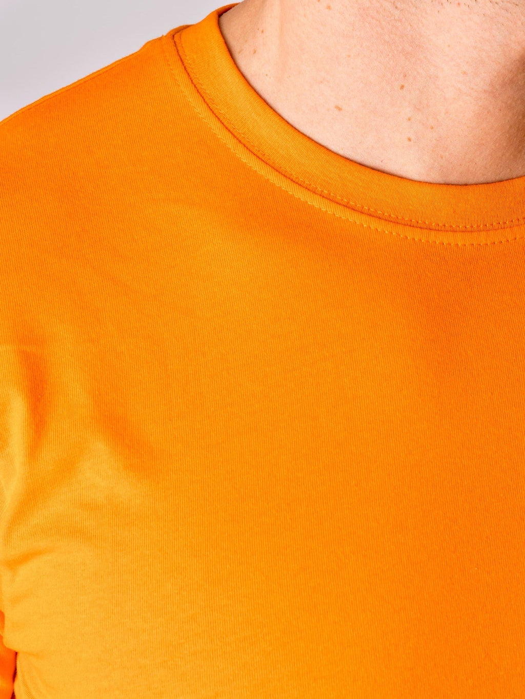 有机基本T恤 - 橙色