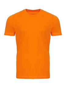有机基本T恤 - 橙色
