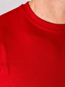 Organický Basic Tričko - červené