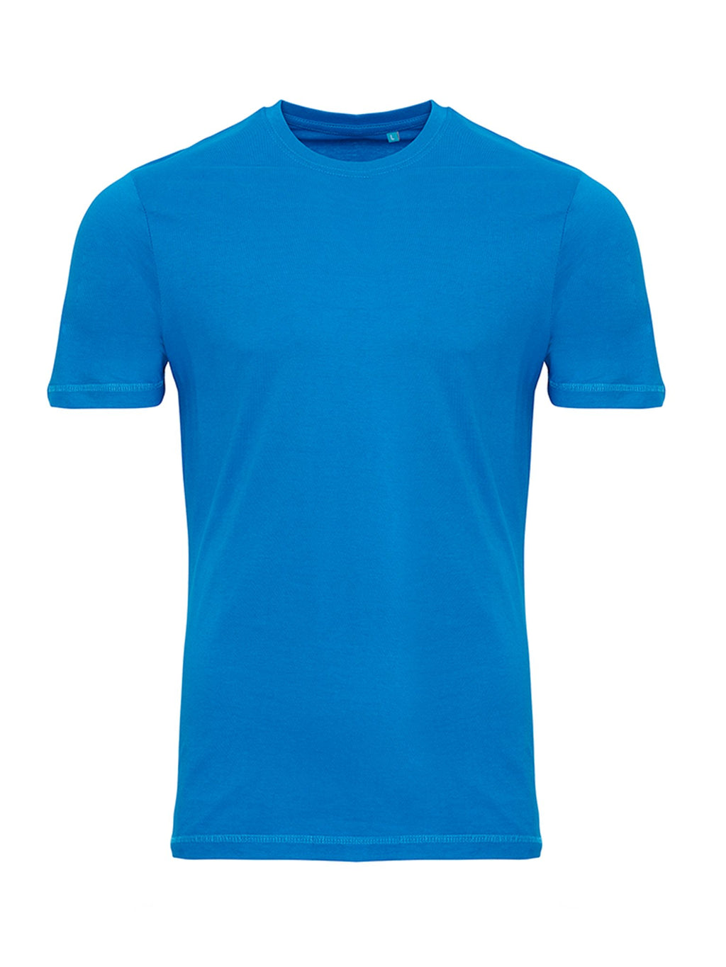 Organska osnovna majica - tirkizno plava