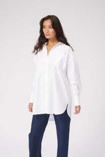 Nadmerná košeľa - biela