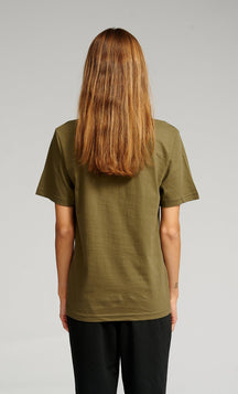 Nadmerné tričko - armáda Green