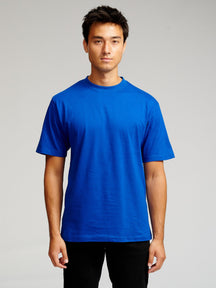 超大T恤 - 蓝色