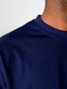 Nadmerné tričko - kobaltová modrá