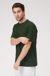 Oversized T-shirt - Dark Green