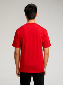 超大T恤 - 丹麦的红色