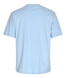 Nadrozmerné tričko - svetlo modrá