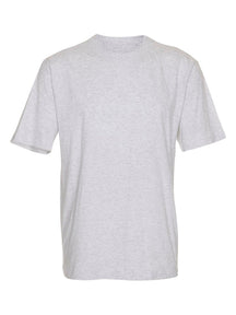 超大T恤 - 浅灰色混合物