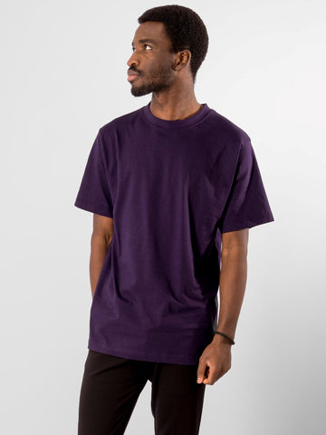 Nadrozmerné tričko - fialové