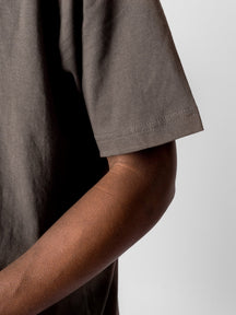Predimenzionirana majica - čelična siva