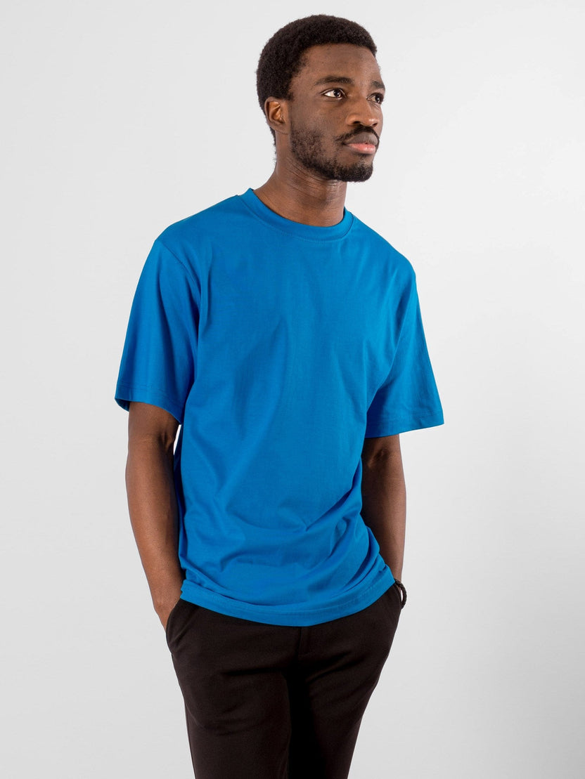 Oversized T-shirt - Turquoise Blue