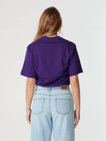 超大T恤 - 紫罗兰色