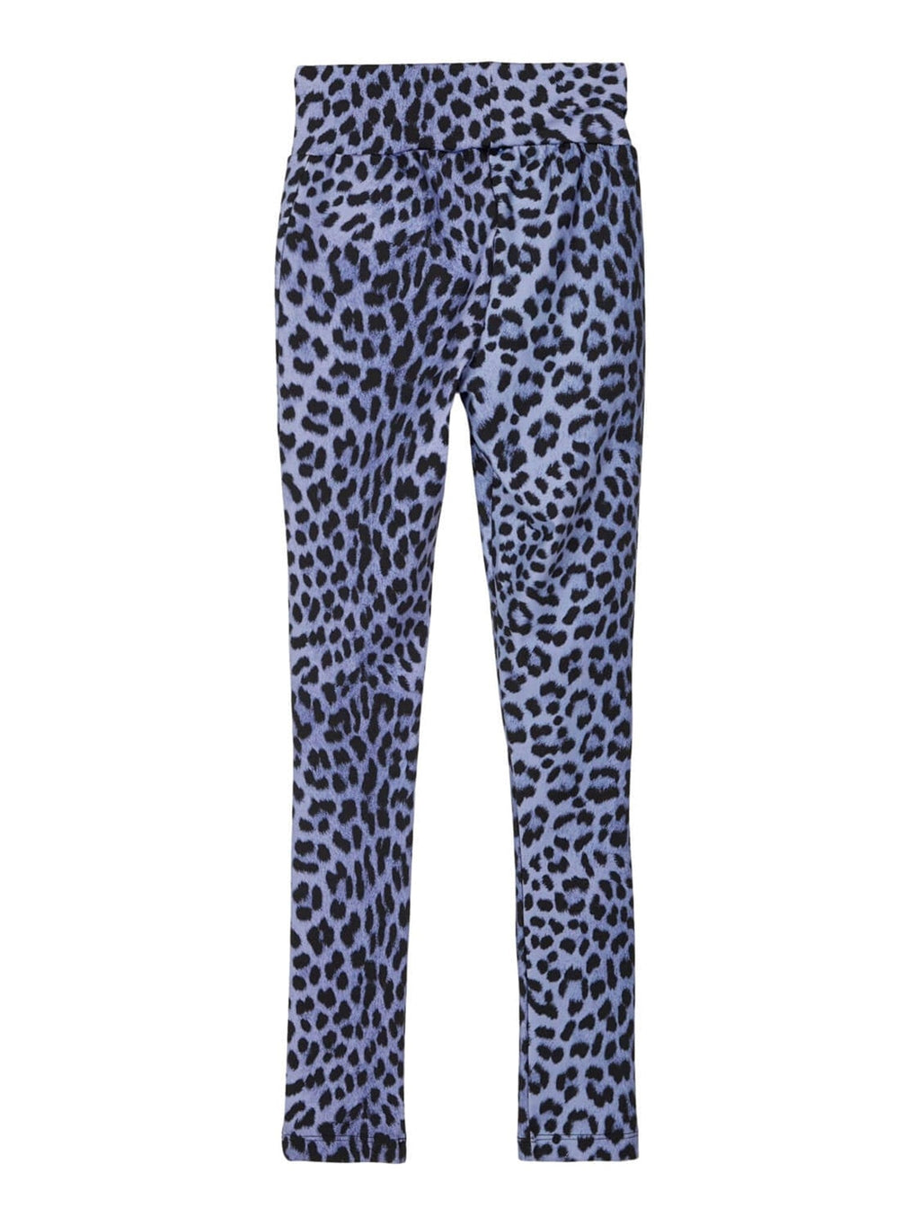 Patterned leggings - Blue leopard