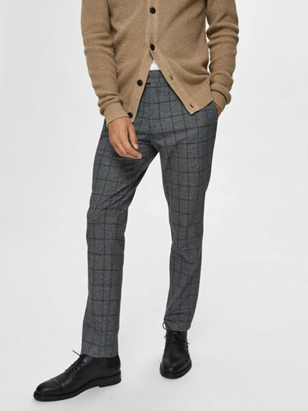 Performance Premium Pants - Liath dorcha (Checkered)