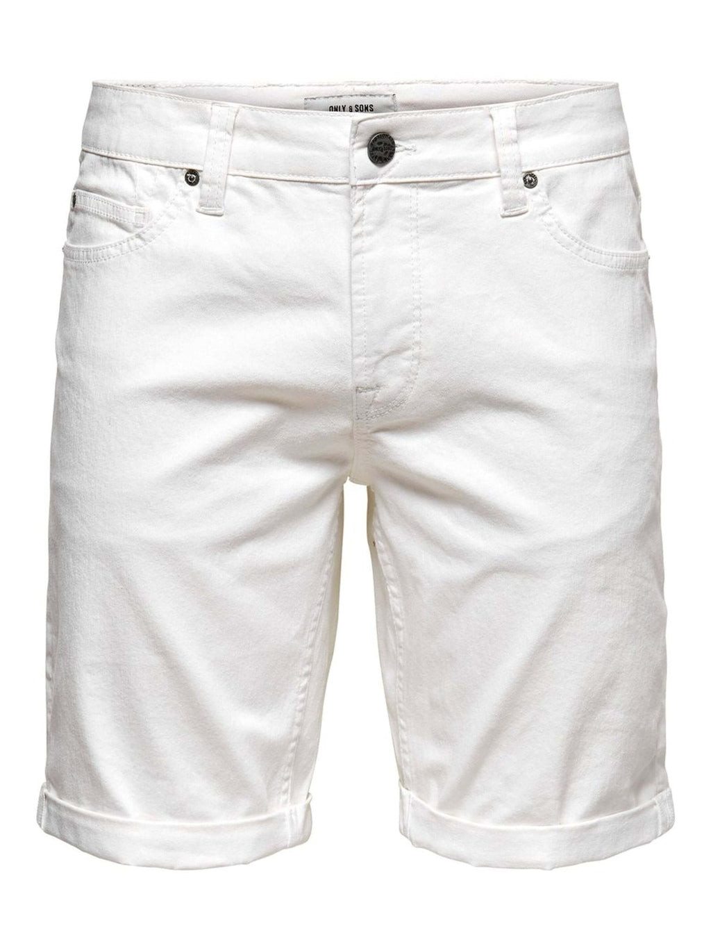 衬里短裤 - 白色