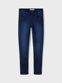 Polly Jeans - tmavo modrá džínsovina