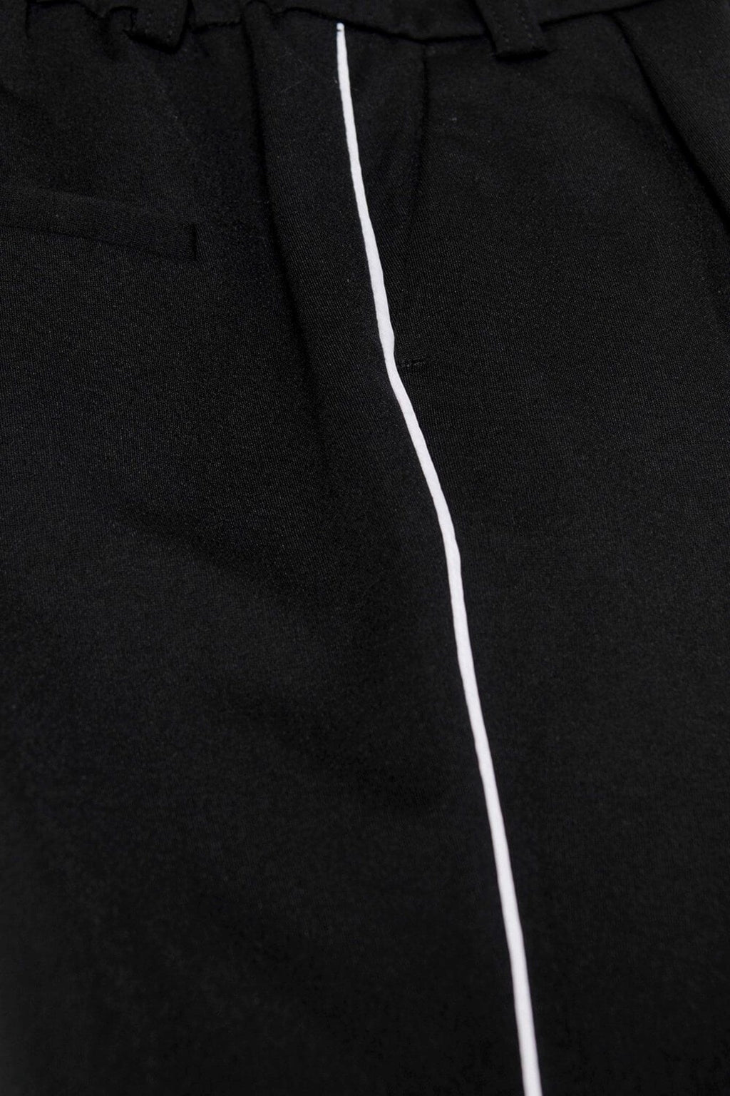 Poptrash hlače (djeca) - crne s bijelom prugom