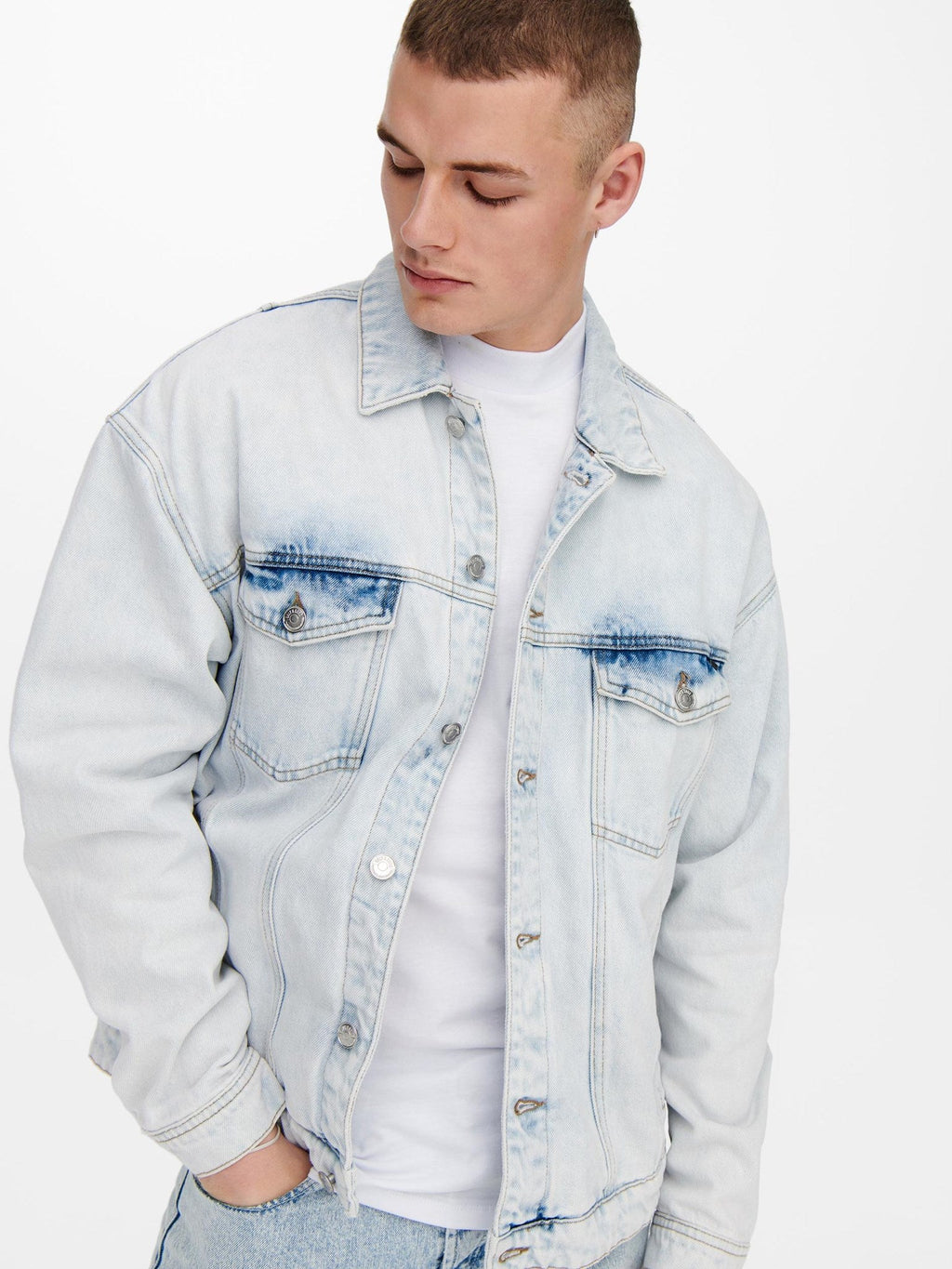 Rick Denim Jacket - Denim Gorm