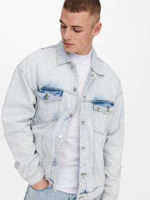 Rick Denim Jacket - Denim Gorm