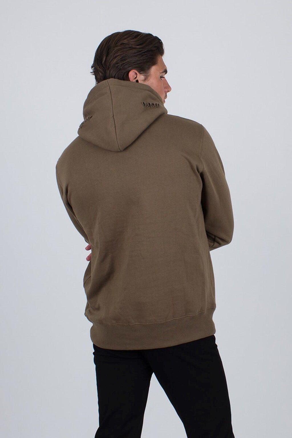 Ripped hoody - Army Green