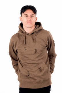 Ripped hoody - Army Green