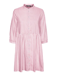 SISI 3/4 haljina - parfait ružičasta