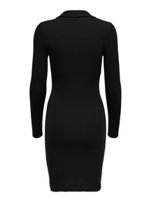 Siva Polo连衣裙 - 黑色