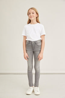 Skinny fit Jeans in organic cotton - Gray denim