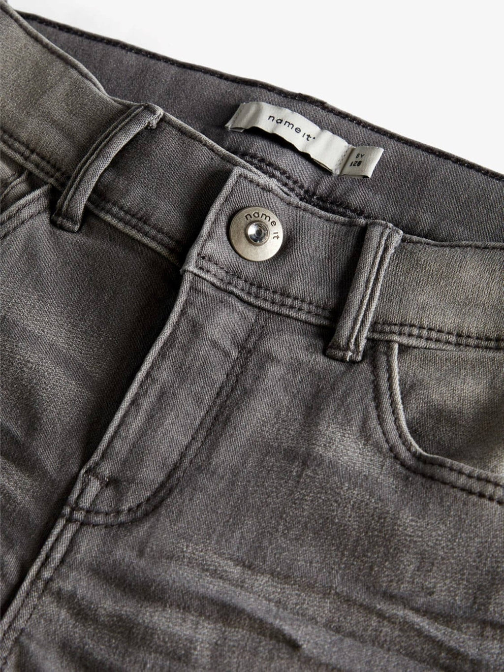 Skinny fit Jeans in organic cotton - Gray denim