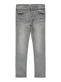 Skinny fit Jeans in organic cotton - Gray denim