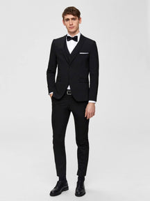 Slim fit blazer - sort