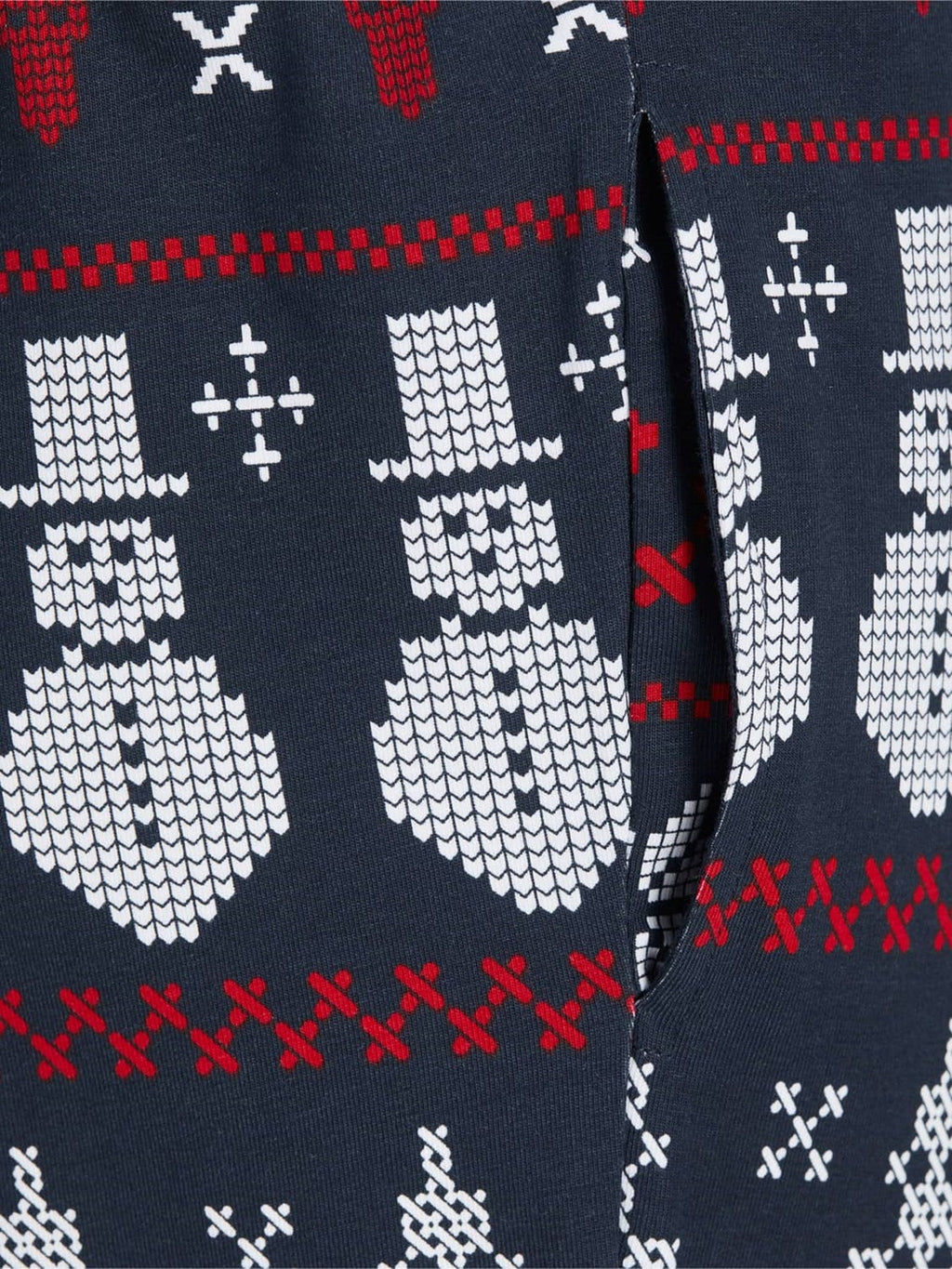 Pajamas Sóisearach Snowflake - Navy