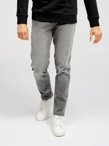 原始性能牛仔裤（常规） - 灰色牛仔布