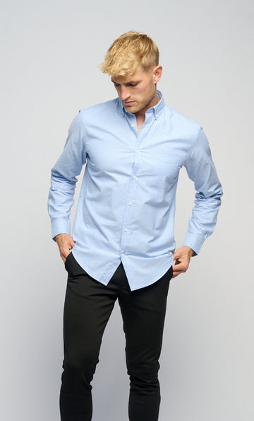 原始性能Oxford Shirt™ -Cashmere Blue