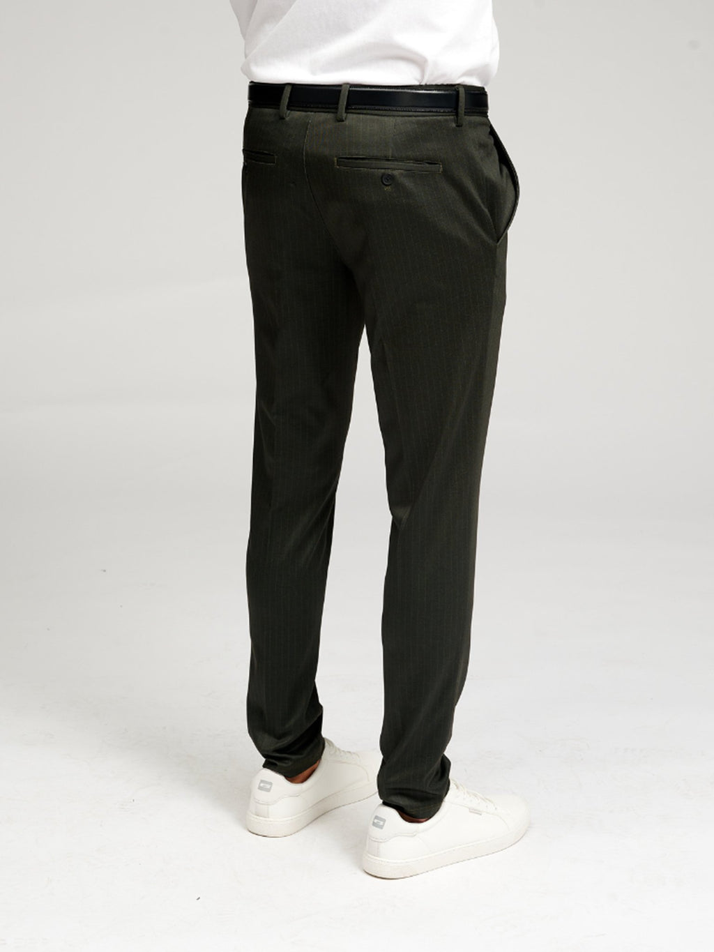 原始性能裤 - 深绿色条纹（有限）
