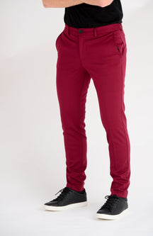 Originalne hlače izvedbe - tamno crvena