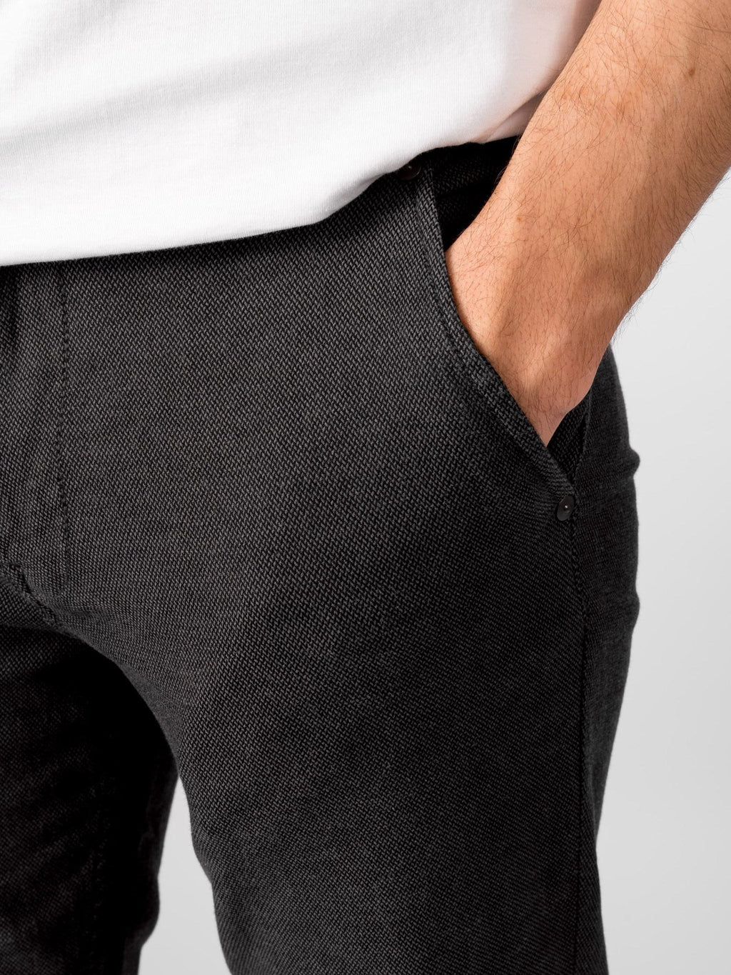 Originalne hlače strukture performansi - tamno siva