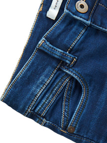 西奥牛仔裤 - 深蓝色牛仔布