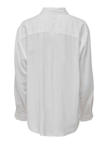 Tokijska lanena košulja - bijela