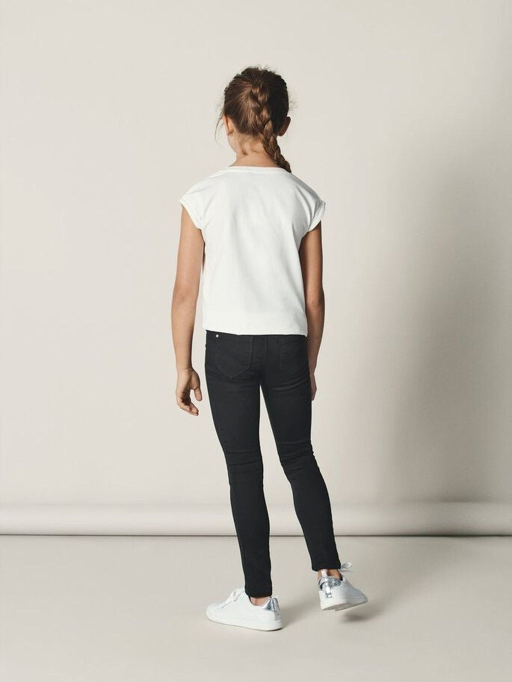 Twill Leggings - Black