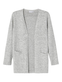 Victi Knit Cardigan - Grey Melange