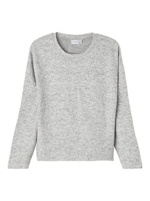 Victi pletené svetre - šedá melange