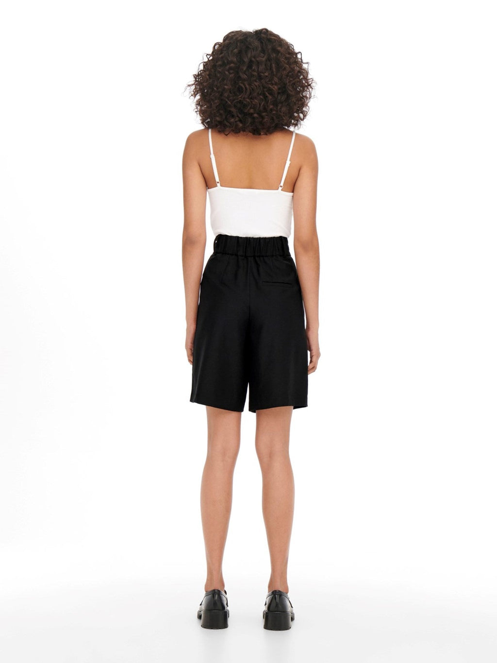 fialový Shorts - Čierna