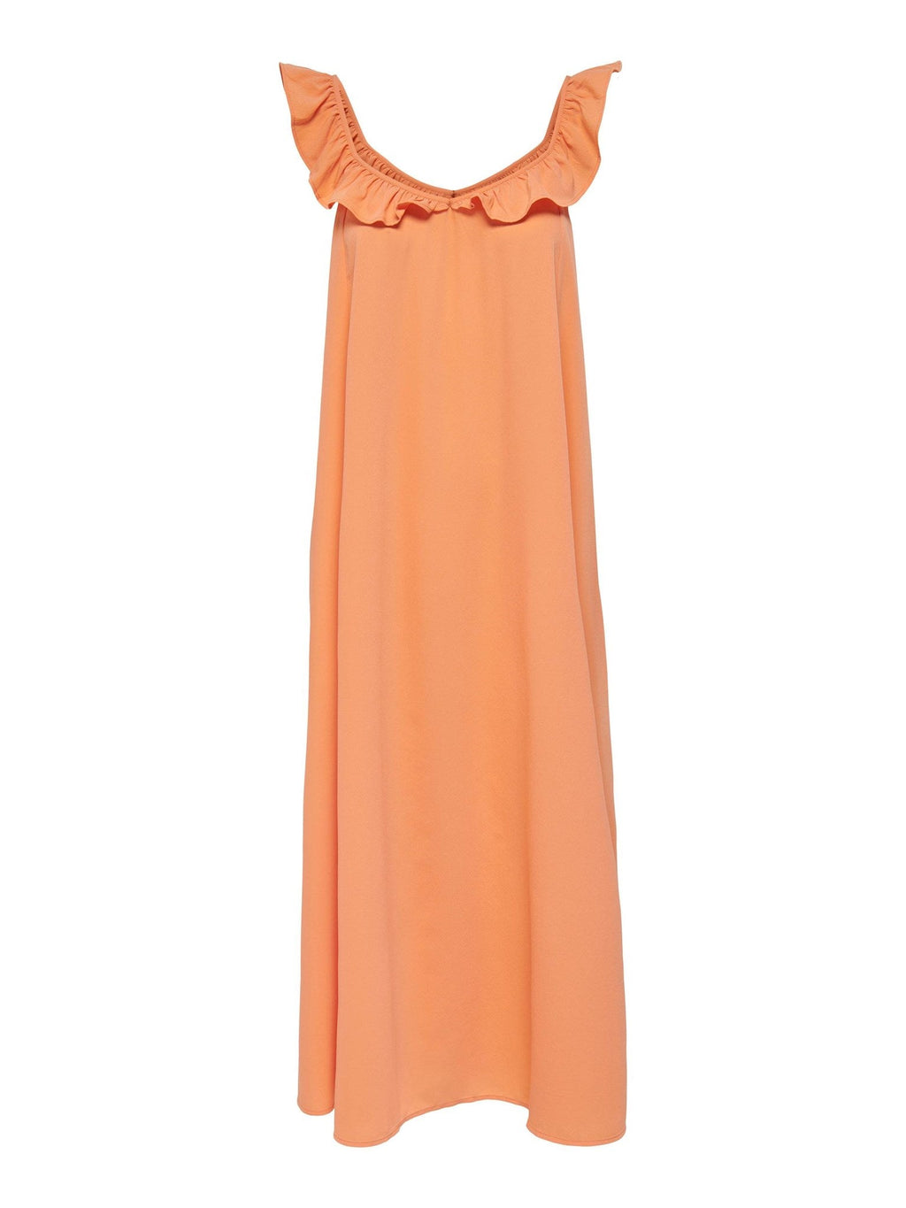 Zora Midi haljina - sunce narančasta